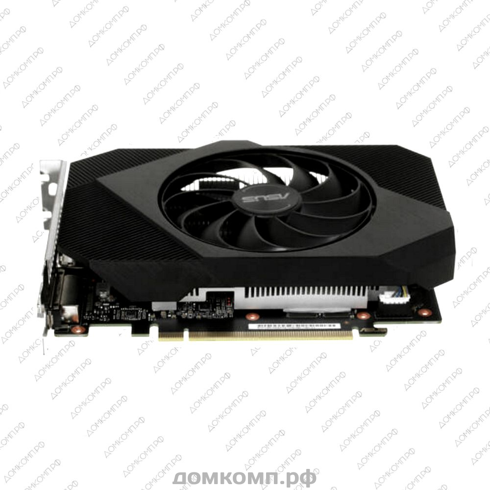 Игровая Видеокарта Asus GeForce GTX 1650 Phoenix OC [PH-GTX1650-O4GD6-P-V2]  в Оренбурге недорого — купить в домкомп.рф